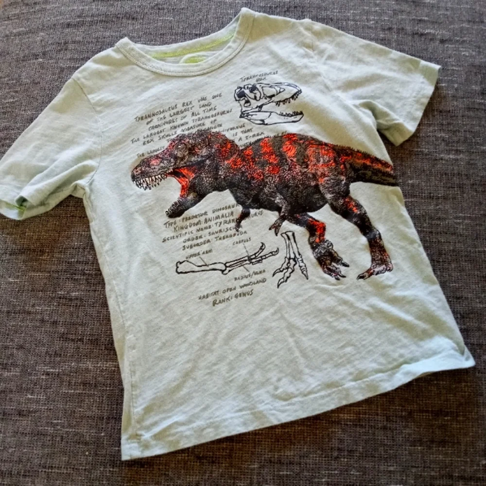 Oshkosh boys dinosaur t-shirts size 7